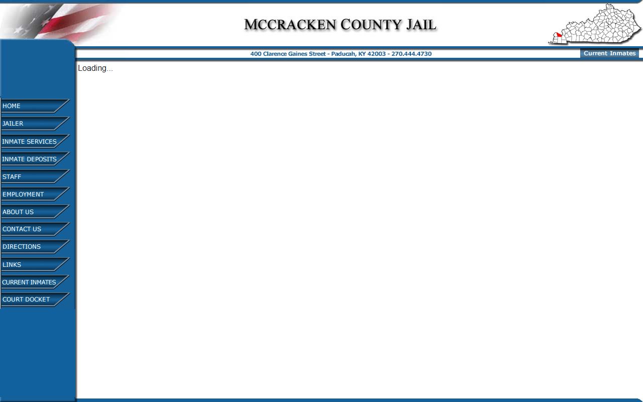 McCracken County inmate records current inmates roster source